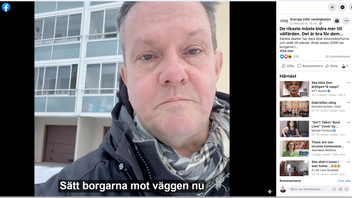 Foto: Skärmdump från Sverige inför verkligheten.