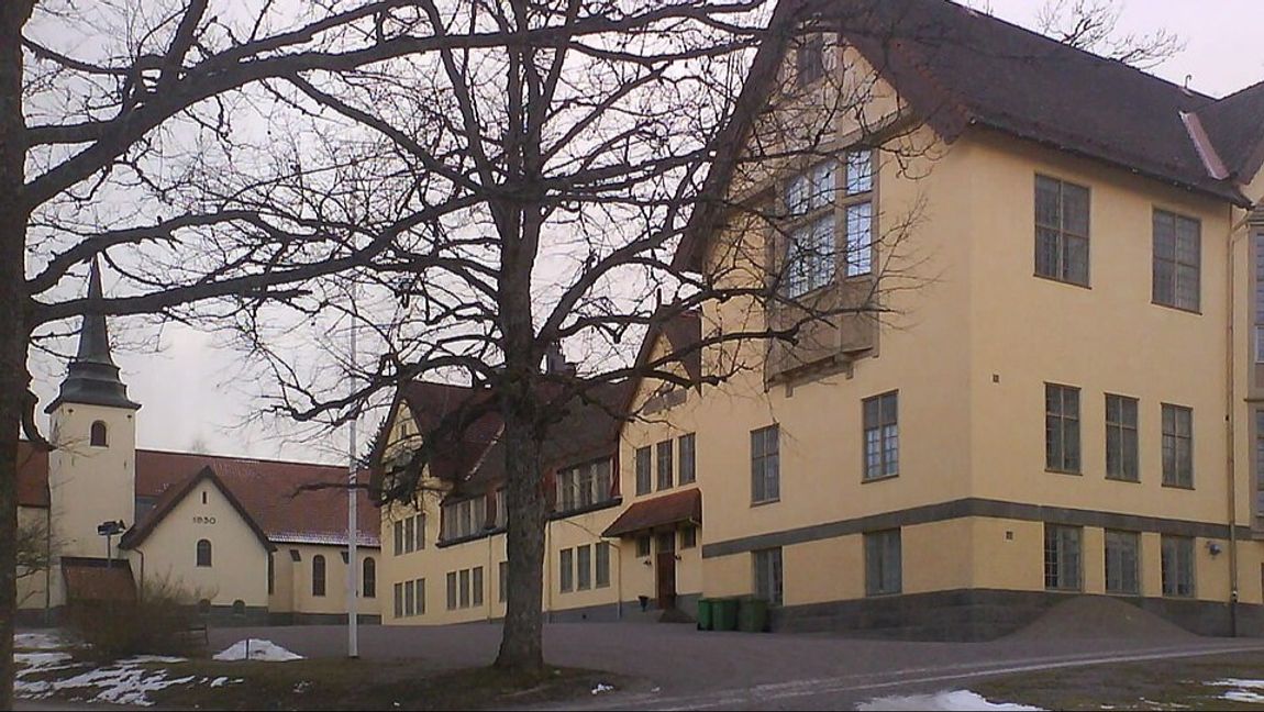 Lundsbergs skola. Foto: Johanr, Public domain, via Wikimedia Commons