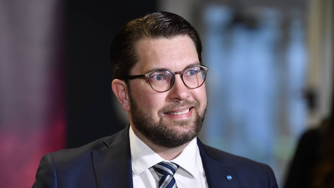 Sverigedemokraternas Jimmie Åkesson har framgångsrikt plockat upp konservativa väljare som andra övergivit. Foto: Henrik Montgomery, TT.