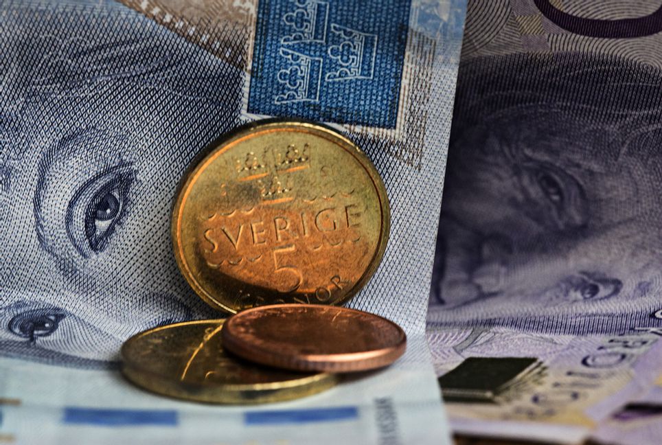 Kronan är stark mot både euro och dollar. Arkivbild. Foto: Martina Holmberg / TT