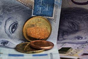 Kronan är stark mot både euro och dollar. Arkivbild. Foto: Martina Holmberg / TT