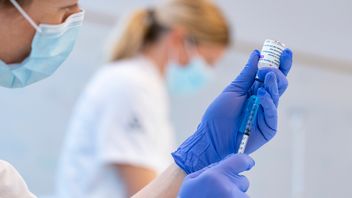 De höga flödena i fas 4 beräknas innebära att omkring 600 till 700 personer vaccineras om dagen i Värnamo. FOTO: Johan Nilsson/TT.