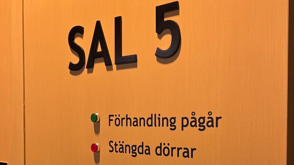 Hälsinglands tingsrätt i Hudiksvall. Idag inleds rättegången om mordet på en ambulanssjukvårdare i Harmånger den 20 september. Foto: Marc Skogelin/TT