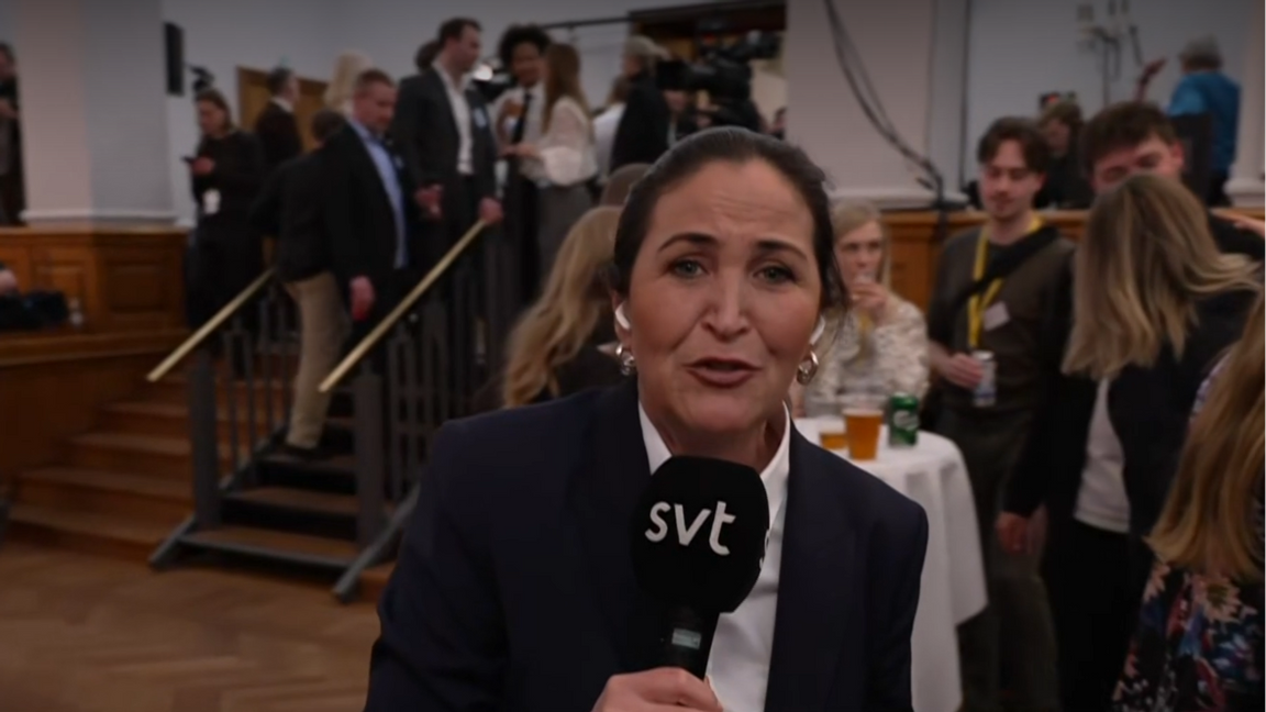 Katia Elliot. Foto: Skärmdump SVT Play