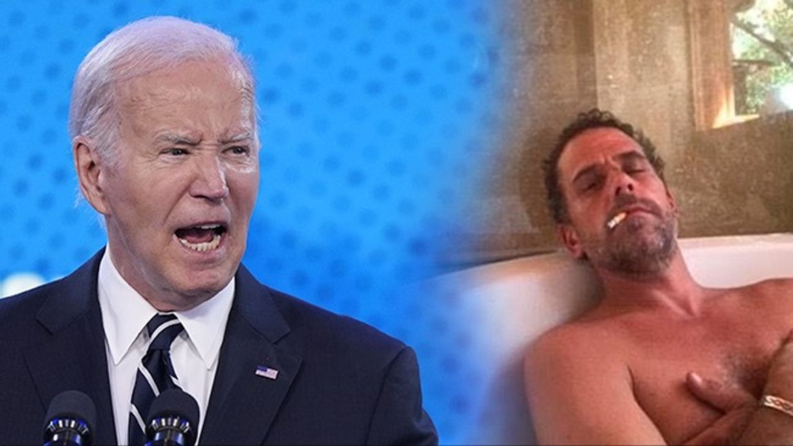 Joe Biden har lovat att inte benåda sonen Hunter Biden (till höger) vid en fällande dom. Foto: AP/Privat