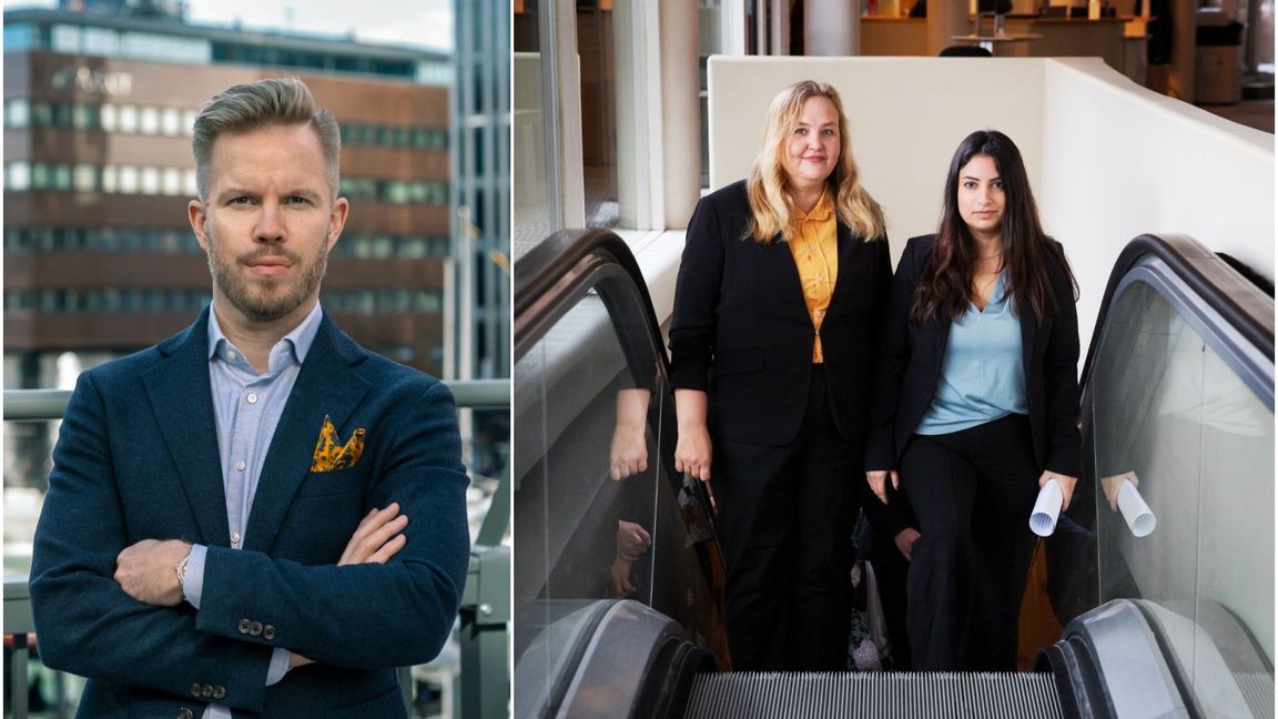 Martin Hofverberg menar att Vänsterpartiets förslag skulle vara ett ingrepp i den nuvarande partsmodellen. Foto: Filippa Ländin/Hyresgästföreningen/Agnes Stuber/Vänsterpartiet