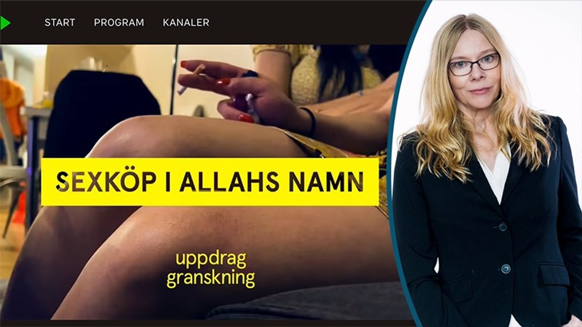 Uppdrag Granskning avslöjade religiöst koppleri. Foto: Skärmavbild SVT / Karl Gabor