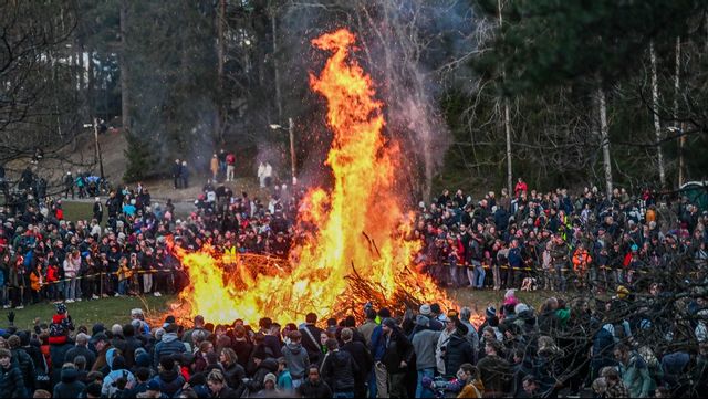 Kylan håller i sig ett tag till. Men lagom till valborgsmässoafton drar mildare luft in i söder. Foto: Jonas Ekströmer/TT