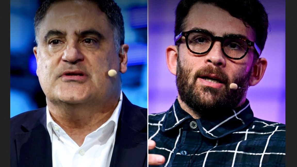 Cenk Uygur och hans brorson Hasan Piker. Foto: Faksimil X