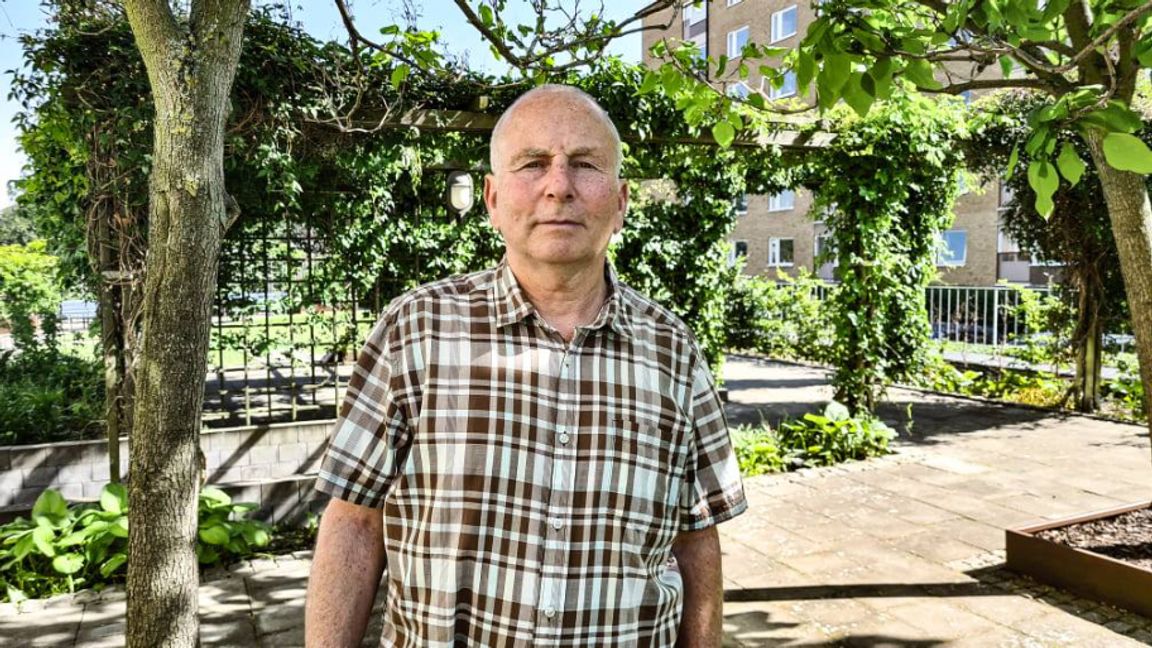 Jehoshua Kaufman, en av initiativtagarna till Malmös kippavandringar, vill att svenska judar ska kunna visa sitt stöd för Israel öppet. Foto: Sören Billing.