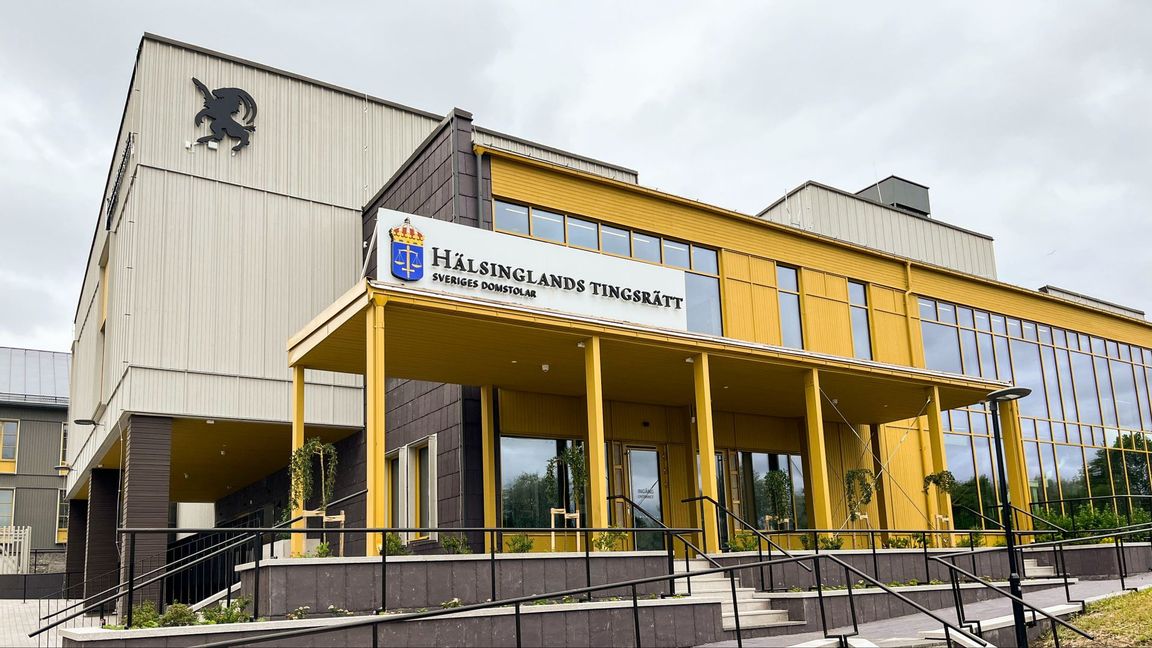 Mannen åtalades vid Hälsinglands tingsrätt. Foto: Sofia Marcetic/TT