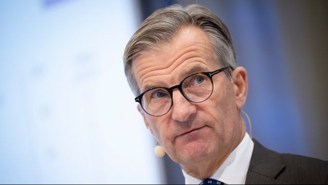 Riksbankschef Erik Thedéen håller pressträff under förmiddagen. Arkivbild. Foto: Johan Nilsson / TT