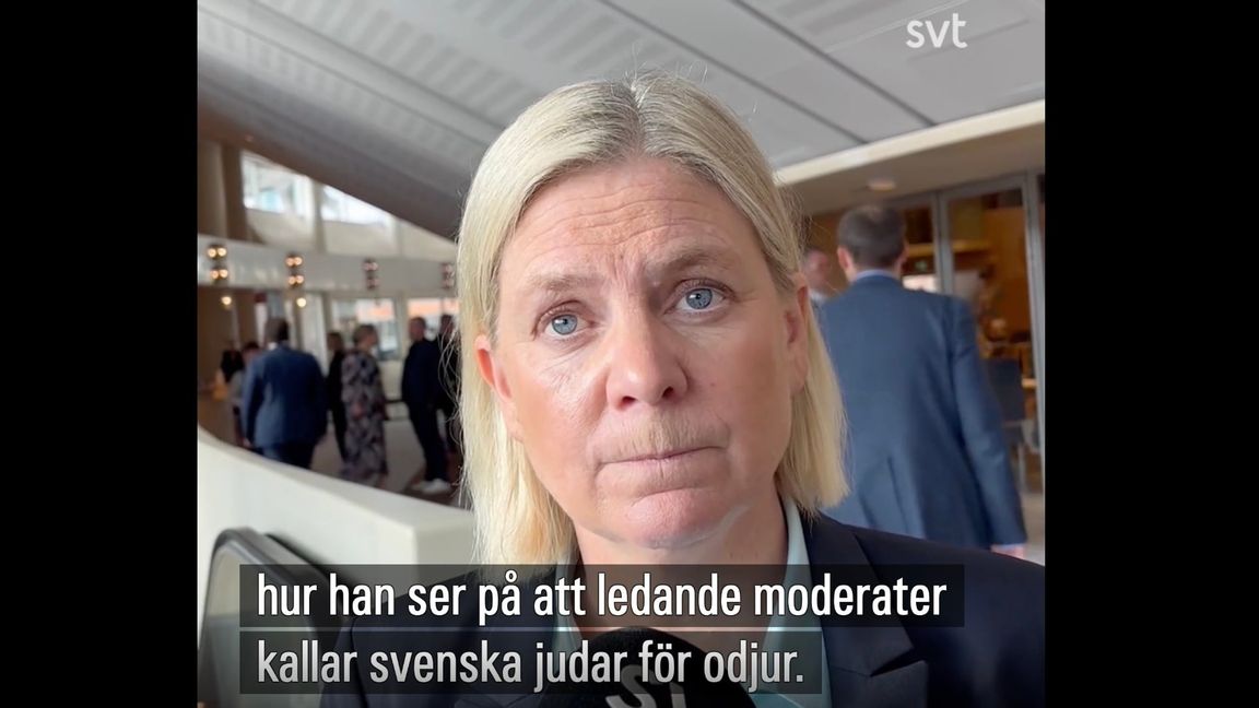 Skamlöshetens ansikte Skärmdump från SVT