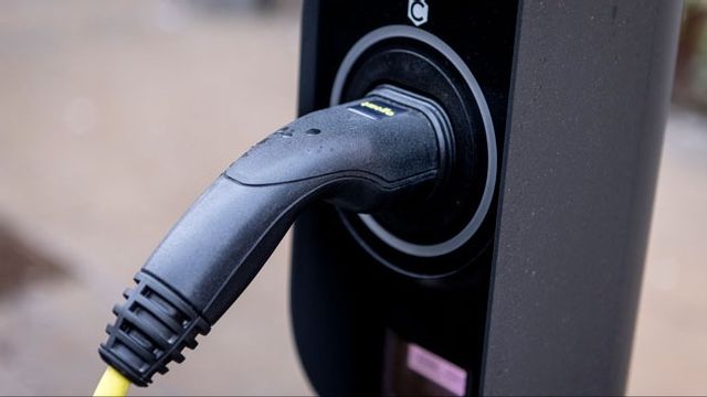 Laddstation för elbilar. Foto: Christine Olsson/TT.
