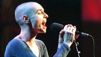 Sinéad O´Connor på Nobelkonserten 1994. Bild: Erik Johansen