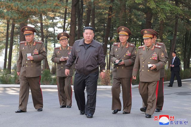 Nordkoreas diktator Kim Jong-Un. Arkivbild. Nordkoreanska KCNA via AP/TT