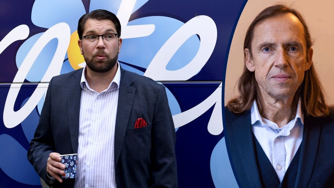 Jimmie Åkesson (SD) ger väljarna vad de vill ha. Det fungerar. Foto: Tim Aro/TT 