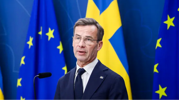 Statsminister Ulf Kristersson (M). Foto: Mikaela Landeström/TT