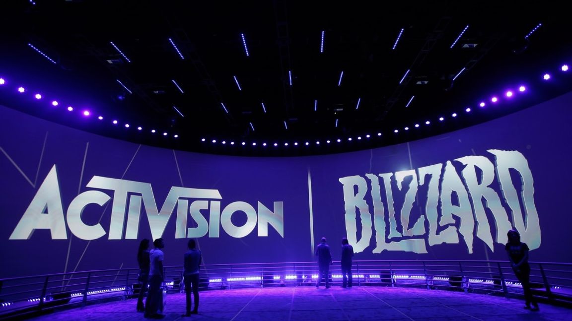 Microsoft har meddelat att de förvärvat Activision Blizzard, vilket gör koncernen till ägare av varumärken som Call of Duty, Warcraft och Diablo. Foto: Jae C. Hong/AP/TT