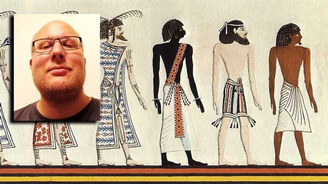 Staffan Marklund varnar för problemet med rasbaserad positiv särbehandling. Foto: Privat / Heinrich Menu von Minutoli (1772–1846)