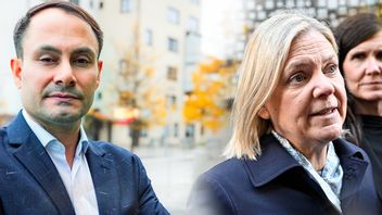 Mikail Yüksel, Partiet Nyans partiledare, hävdar att partierna till vänster använder invandrarpolitiker som röstmagneter men vill undvika att ge dem praktiskt inflytande. Magdalena Andersson (S) till höger har varit i blåsväder om partikamraten Jamal El-Haj. Foto: Pressbild/Henrik Montgomery/TT