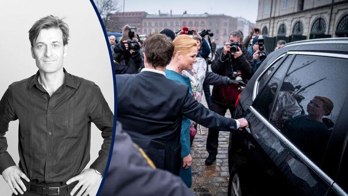 Inger Støjberg lämnar riksrätten efter avkunnad dom Foto: Mads Claus Rasmussen