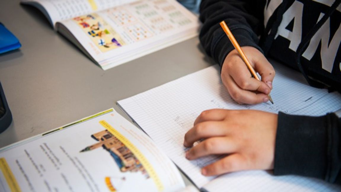 Brist på mångfald i klassrummen oroar rektor. Foto: Viktoria Bank/TT.