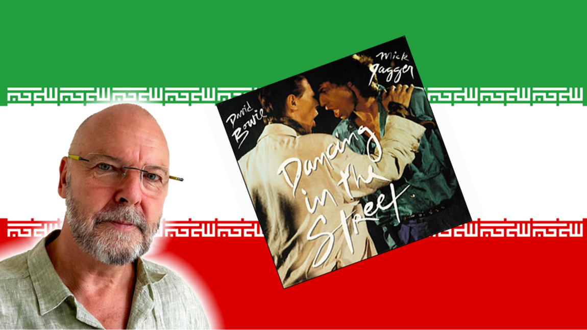 Alla revolutioner behöver ett bra soundtrack. Foto: Hamid Nadimi, Public Domain / Anonym, Fair Use, båda Wikimedia Commons