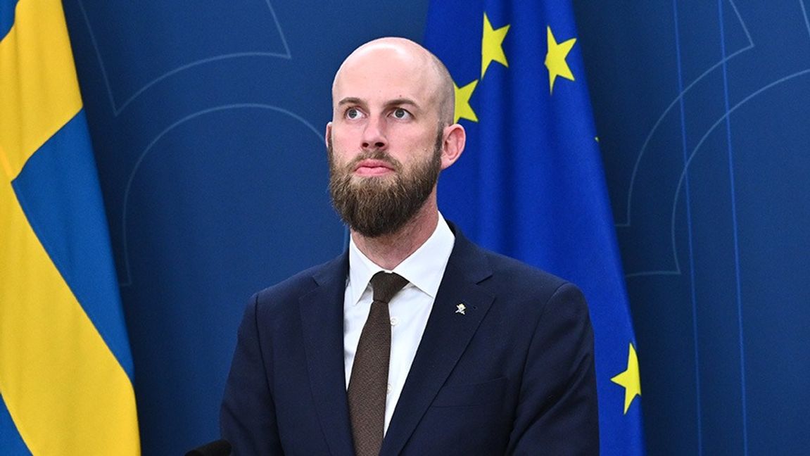 Carl-Oskar Bohlin (M). Foto: Claudio Bresciani/TT