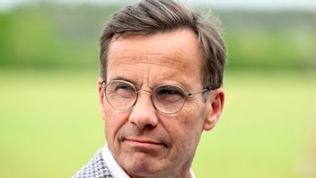 Statsminister Ulf Kristersson (M) har enligt Bulletins källor en intern opinion mot sig i frågan om sanktioner av Israel. Foto: Jessica Gow/TT