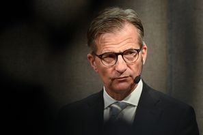 Riksbankschefen Erik Thedéen. Arkivbild. Foto: Lars Schröder/TT