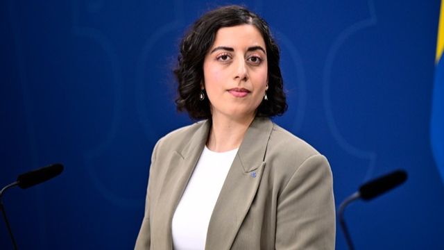 ”Jag har ändrat mig i synen på samarbetet med Sverigedemokraterna”, säger Simona Mohamsson. Foto: Magnus Lejhall/TT.