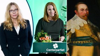 Enligt Annie Lööf levde Gustav II Adolf på 1800-talet. Foto: Karl Gabor / Jessica Gow/TT  Målning: Jacob Heinrich Elbfas