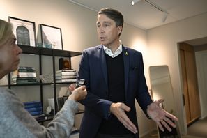 Justitieutskottets ordförande och SD:s rättspolitiske talesperson Richard Jomshof (SD). Arkivbild. Jessica Gow/TT