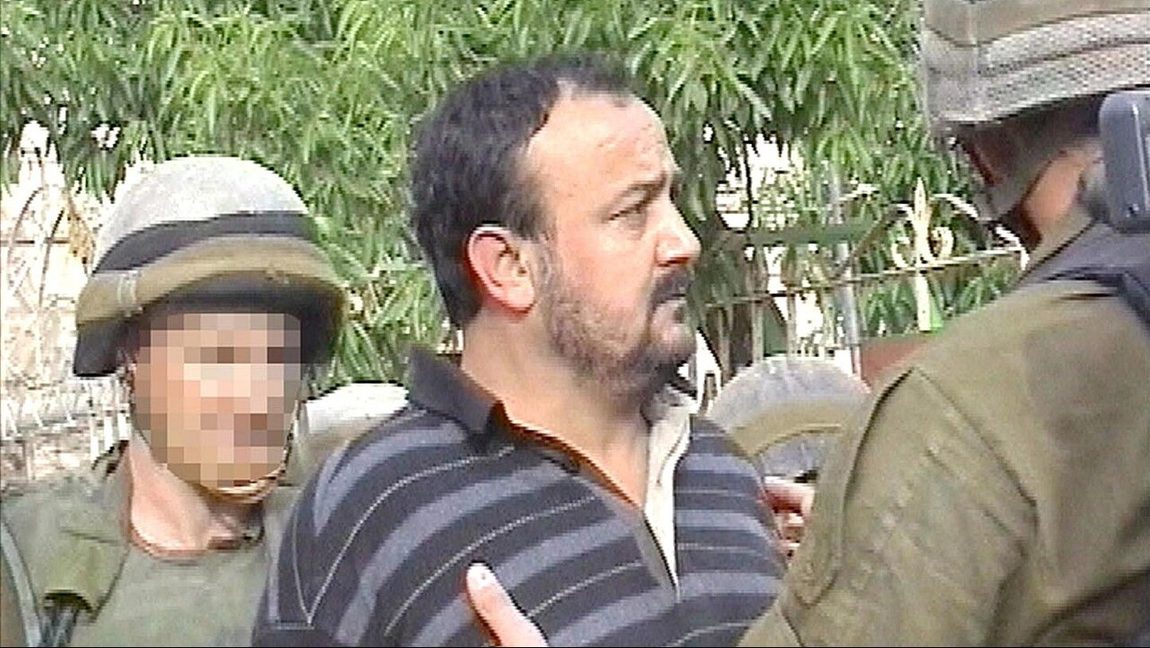 Marwan Barghoutii vid gripanded 2022. Foto: IDF Spokesperson (CC BY-SA 3.0)