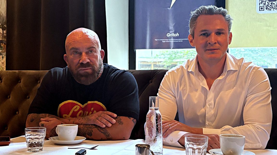 Jan Emanuel och Alexander Ernstberger. Foto: Ludwig Nordqvist/Bulletin