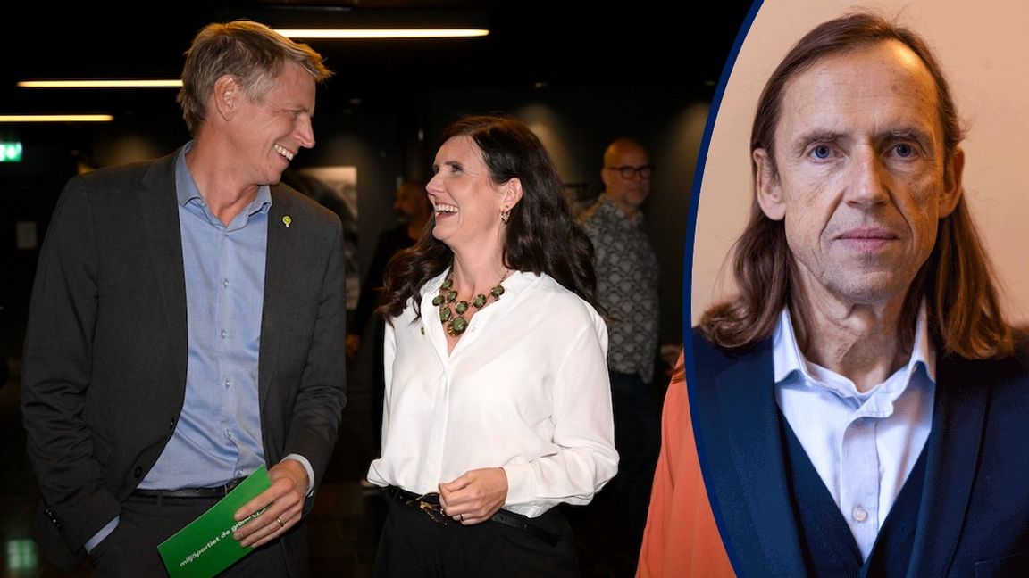 För Per Bolund (MP) och Märta Stenevi (MP) är det viktigaste att göra något, vad som helst, oavsett om det har effekt eller ej. Foto: Henrik Montgomery/TT