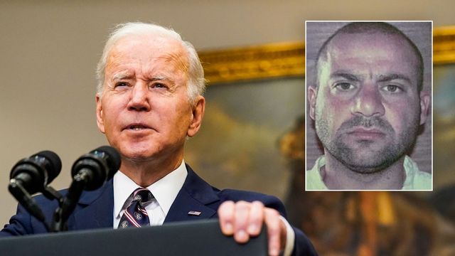 Joe Biden sågade den döde terroristledaren. Foto: Patrick Semansky/AP