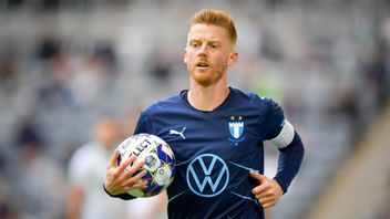 Malmö FF:s Anders Christiansen under matchen mot Hammarby. Arkivbild. Foto: Anders Wiklund/TT