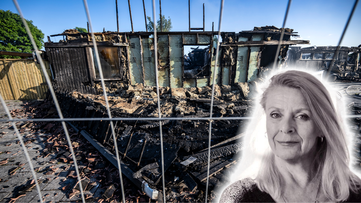 ”Så bra! Nu finns det plats för ytterligare ett höghus i det här villaområdet!” Foto: Johan Nilsson/TT