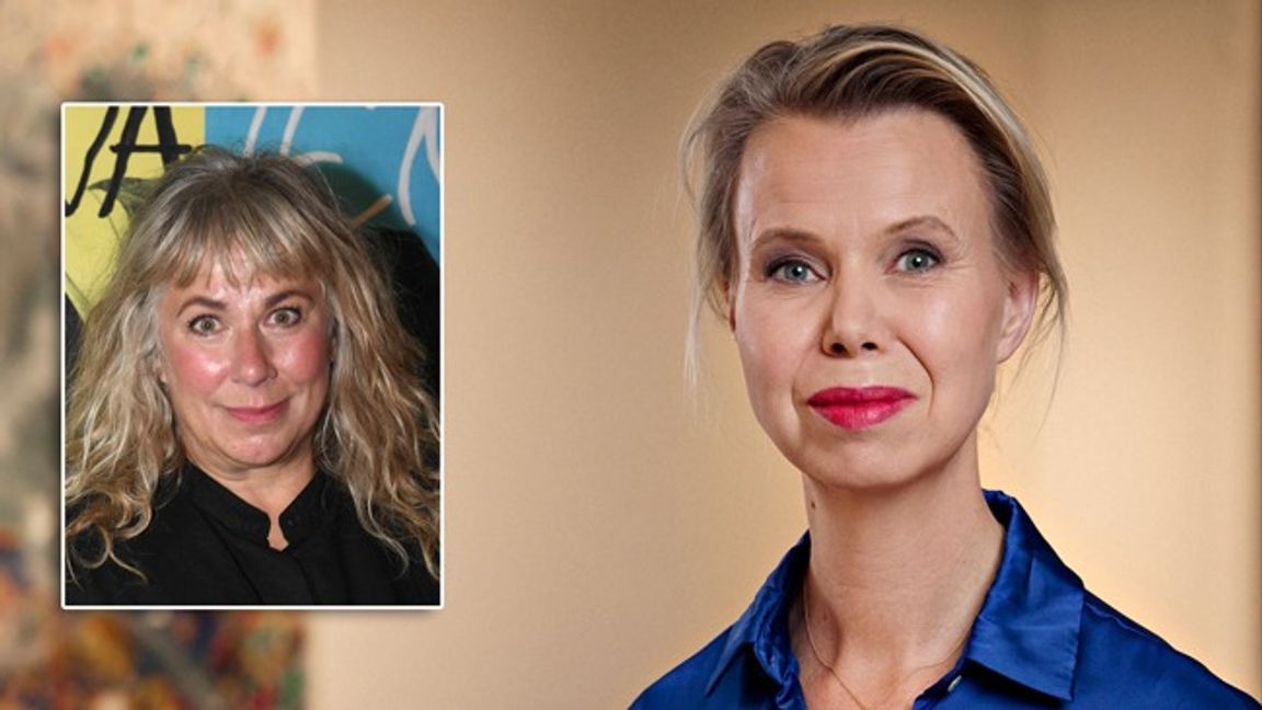 Anne Lagercrantz tillträder som vd. En av frågorna hon kan tvingas hantera är om medieprofilen Stina Wollters tv-serie ska sändas. Foto: SVT/Fredrik Sandberg/TT