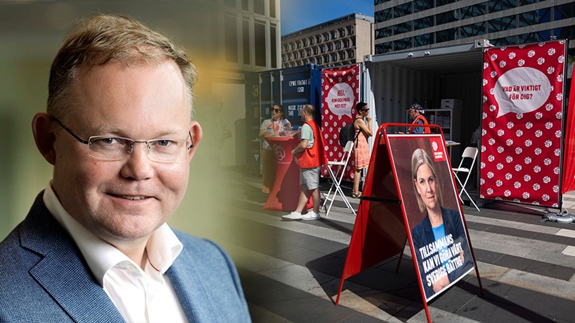 Det är ett bättre framgångsrecept att hålla fast vid den egna ideologin, menar Henrik Ekengren Oscarsson. Foto: Johan Wingborg/Fredrk Persson/TT 