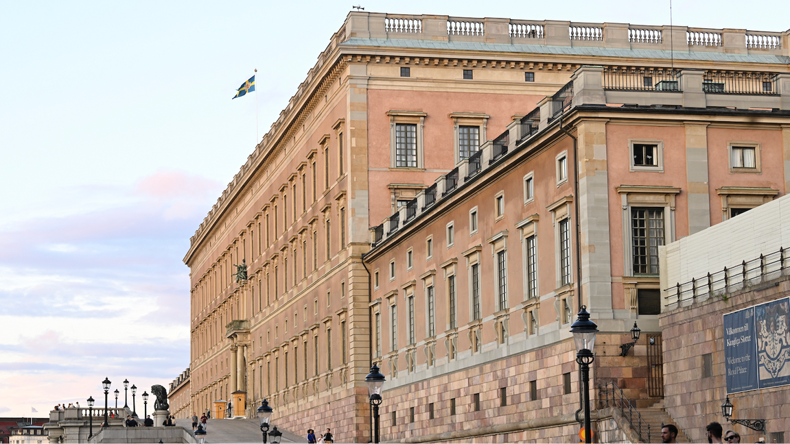 Kungliga Slottet i Stockholm. Genrebild. Foto: Fredrik Sandberg/TT