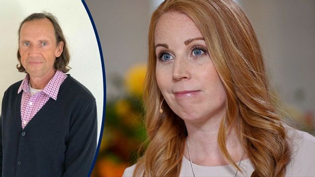 Annie Lööf (C) skulle se till att Vänsterpartiet ”krokades av”. Nu sitter hon själv på kroken. Foto: Stina Stjernkvist/TT 