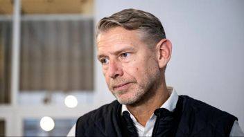 Peter Carlsson, Northvolts grundare och vd, under invigningen av batterifabriken i Skellefteå som skulle bli flaggskeppet för grön industriell omställning i Sverige. Miljardprojektet som hyllades av politiker har nu gått i konkurs. Foto: TT