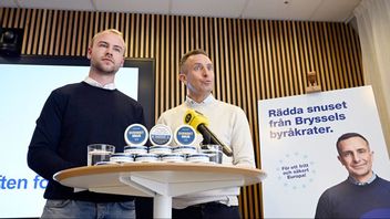 Moderaterna vill kämpa för det vita snuset i Europa. Foto: Fredrik Sandberg/TT