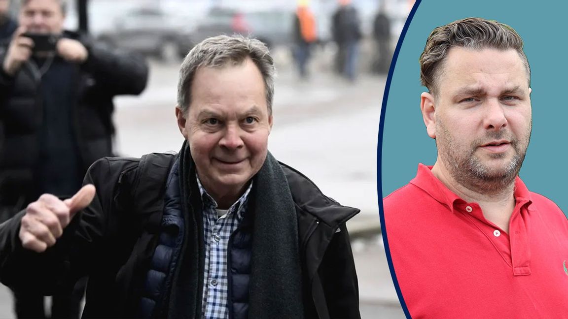 Förhoppningsvis ser vi inom kort en ännu gladare Hedin när även hovrätten friar. Nästa steg blir att tillträdande justitieminister ber om ursäkt. Foto: Pontus Lundahl/TT