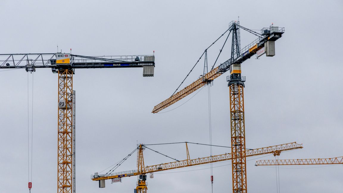 Byggbranschen sticker ut i konkursstatistiken. Arkivbild. Foto: Adam Ihse/TT