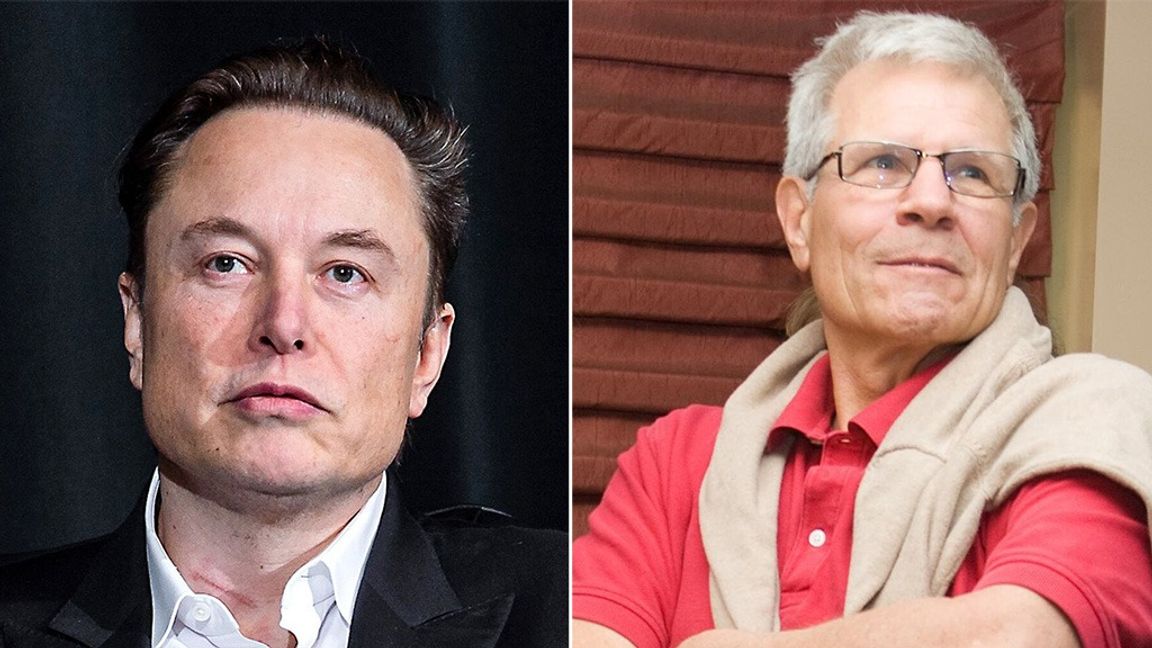 Elon Musk och Tom Holland. Foto: U.S. Air Force / Trevor Cokley, Flickr user NoHoDamon/CC BY 2.0