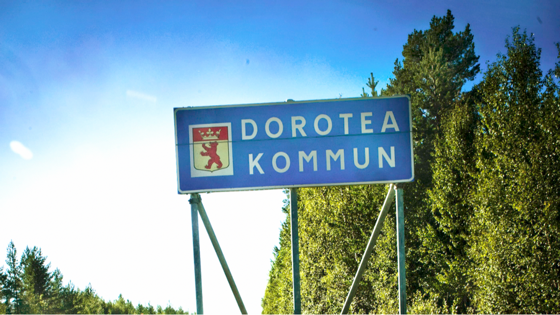 Västerbotten-kommunen Dorotea spås tappa en femtedel av sin befolkning inom 45 år. Foto: Magnus Hjalmarson Neideman/SvD/TT